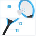 thumbnail image 3 of ifundom 1Set Sky Blue Badminton Rackets with Large Mesh and Comfortable Grip, 3 of 6