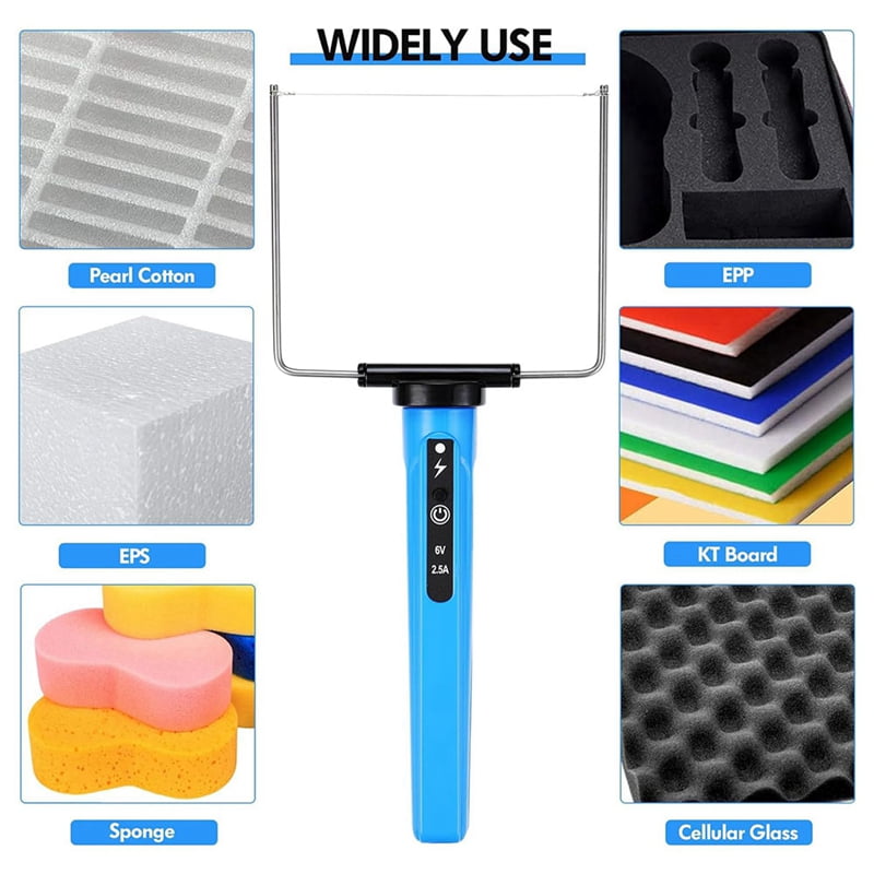 Hot Wire Knife Foam Cutter Tool Set 4-in-1 Foam Cutter Electric Foam Cutting Tool with 4 Cutting Machine Pen, US Plug
