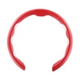 thumbnail image 4 of Funda para volante de coche de 15 pulgadas, cómoda y antideslizante para mujer. Rojo, 4 of 9