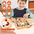thumbnail image 3 of Tablero de actividades iHarPro con luces LED Montessori 20 x 16 x 3 cm, 3 of 7