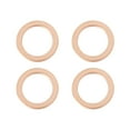 thumbnail image 4 of Unique Bargains 10pcs M14 Copper Tone Oil Drain Plug Gaskets 007603-014106 for Benz, 4 of 6