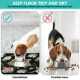 thumbnail image 3 of Pet Feeding Mat with Artistic Floral and Wildflower Design, Durable Waterproof Absorbent Dog Food Mat Non-Slip, 3 of 6