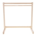 thumbnail image 2 of Dolls Accessory Wooden Garment Rack Clothes Organizer for 1/6 Doll Supplies, 2 of 8