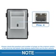 thumbnail image 4 of Power Window Switch No.8E0959855 Window Control Switch for Audi A4 2002-2008 Black, 4 of 7