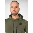 thumbnail image 6 of Delta Zipped Hoodie - Army Green, 6 of 9