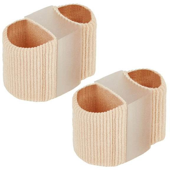 NUOLUX 2Pcs Women Toe Separator Toe Separators for Overlapping Toes Bunion Toe Corrector Toe Separators