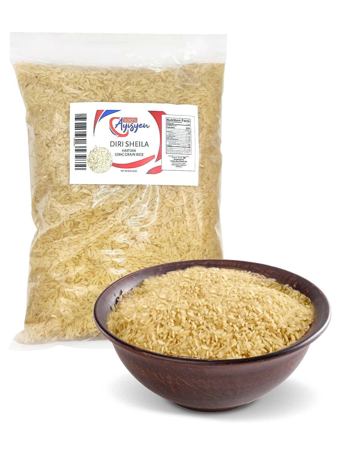 Riz Shella - Diri Shella - Rice Shella - Directly from Haiti - 100% Ayisyen