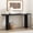 Black, variant on YWEN 63" Modern Minimalist Extra Long Console Table, Pine Veneer Sofa Side Table with Geometric Legs, Versatile Buffet Sideboard for Entryway, Hallway, Living Room, Study and Dining Room