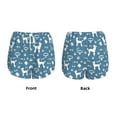 thumbnail image 6 of Uemuo Poodle Dog Pattern Women's Athletic Shorts High Waisted Running Shorts with Liner Pockets Gym Elastic Workout Shorts-X-Large, 6 of 9