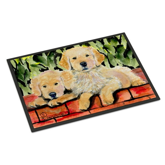 Carolines Treasures SS8908MAT Golden Retriever Doormat 18x27 27"L x 18"W multicolor