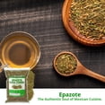 thumbnail image 3 of 5oz Epazote Para Comer Spice & Herbal Tea - Hojas de Epazote Cortadas Premium Hoja de Calidad | 100% All-Natural Loose Leaf| Non-GMO Mexican Herbal Tea Wildcrafted IMPORTED FROM MEXICO Epazote leaf, 3 of 4