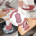 thumbnail image 4 of XKHAZA 2 Pack Multi-Purpose Scrub Sponges for Kitchen Scrub-it-Non-Scratch Double-Side Double-Effect Microfiber Sponge Along with Heavy Duty Scouring Power-Effortless Cleaning of Dishes Pots Pans, 4 of 8
