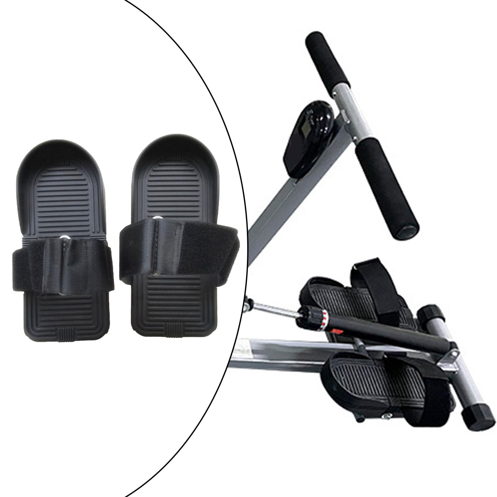 Multipurpose Rowing Machine Pedals Leg Training Trainer Pedal Easy to Install Durable Rowing Machine PP Pedals for Workout Indoor Gym Parts
