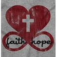 thumbnail image 2 of Faith Hope Love Cross Eternal Life Womens Plus Size Graphic Tank Top Brisco Brands 3X, 2 of 5