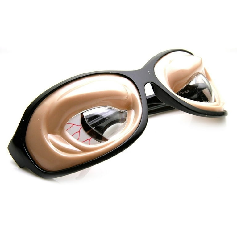 Buldging Crazy Eyes Silly Funny Novelty Costume Party Glasses