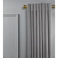 thumbnail image 4 of Linen Avenue End Cap Single Window Curtain Rod Set, 66 to 120-inch, Brass, 4 of 5