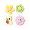 thumbnail image 2 of Taza de agua pegatinas Kawaii resina 3D deportes Fitness botella calcomanías 28 piezas FLhrweasw Nuevo, 2 of 5