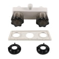 thumbnail image 2 of RV Shower Faucet, RV Shower Valve Diverter RV Faucet RV Bathroom Faucet for RV with Dual Knobs Shower Mixing Valve Control, 2 of 7