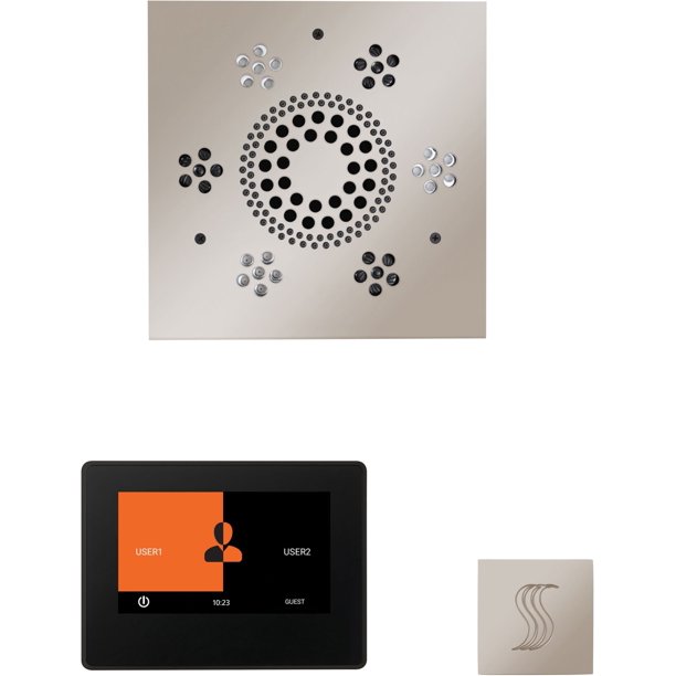 Thermasol Wstp7s Thermatouch Steam Shower Kit Black