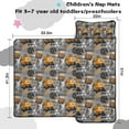 thumbnail image 5 of Gray Background Basketball Elements Pattern Toddler Nap Mats for Kids Preschool,Sleeping Mat Bag or Kids,Toddler Sleeping Bag,Toddler Nap Mat or Daycare, 5 of 6