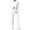 White, variant on hoksml Women's Ribbed Knit Hooded Tracksuit 2 Piece Outfit, V Neck Long Sleeve Top and Wide Leg Pants Casual Loungewear Set