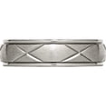thumbnail image 3 of Titanium X-Design 6mm Satin Band (Size 7) Made In China tb331-7, 3 of 5