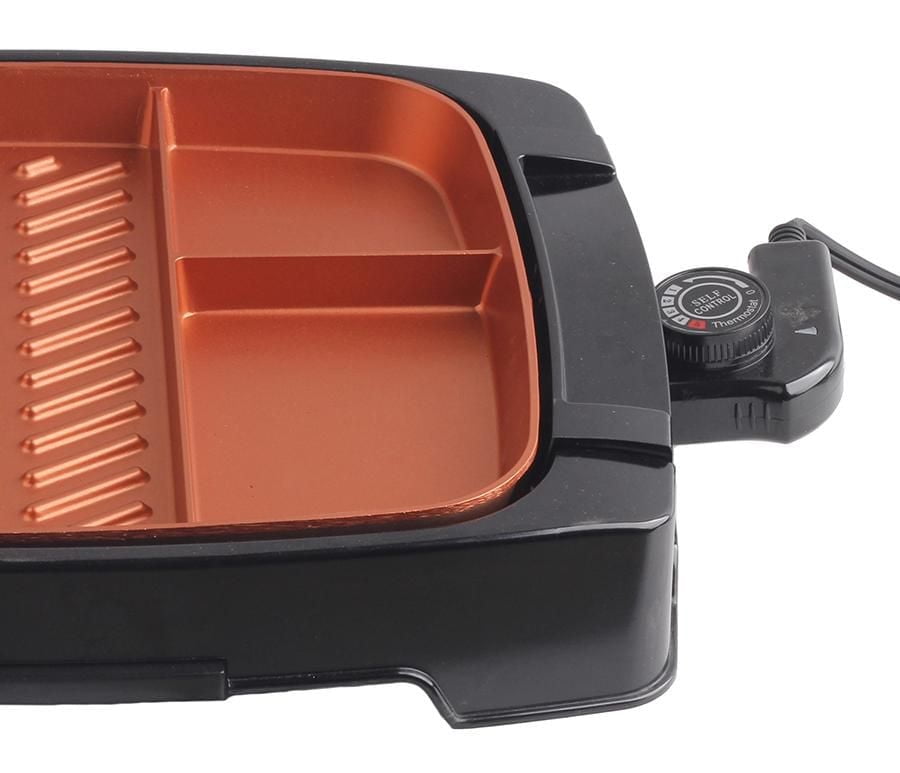 Gril intérieur électrique multi-portions Brentwood