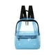thumbnail image 2 of Xihbxyly Mochila Transparente de Pvc de Gran Capacidad, Multiusos, Ideal para Viajes y Negocios, Diseño Elegante y Duradero, Unisex, Color Azul, 40 X 28 X 15 Cm., 2 of 6