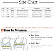 thumbnail image 2 of ZZwxWA Sports Bras for Women Square Neck ConvertibleThin Strap Bra Wireless Padded Bra Yoga Workout Crop Top, 2 of 4