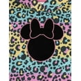 thumbnail image 3 of Disney Minnie Mouse Leopard Print Fleece Pullover Hoodie Toddler to Big Kid, 3 of 5