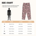 thumbnail image 4 of Lsque Cow Animal Skin Print Women's Pajama Pants, Lounge Pant - Comfortable Home Wear,Elastic Waistband, Stylish Design-Large, 4 of 9