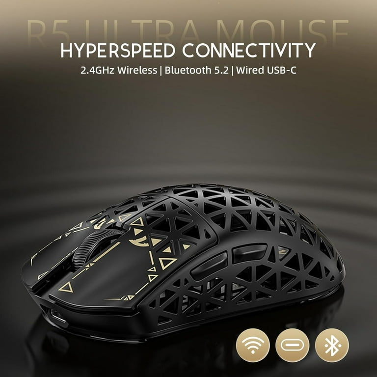 ATTACK SHARK R5 Ultra Carbon Fiber Wireless 8K Gaming Mouse
