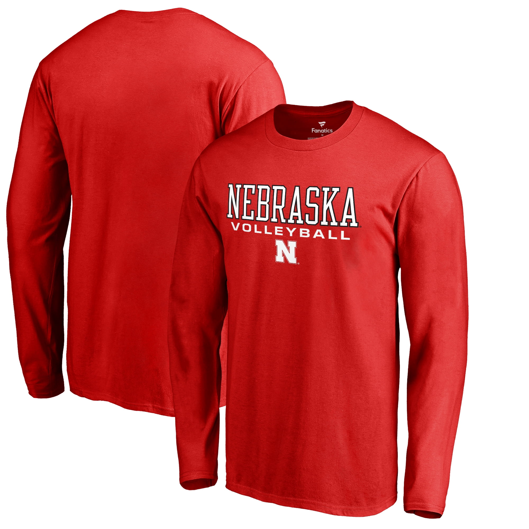 Nebraska Cornhuskers Fanatics Branded True Sport Volleyball Long Sleeve ...