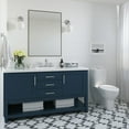 thumbnail image 6 of Ariel R060S-BC-WHT Bayhill 60" Single Free Standing Vanity Cabinet Only - White, 6 of 7