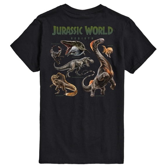 Jurassic World - Giants Grid - Men's Short Sleeve Graphic T-Shirt