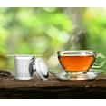 thumbnail image 4 of LHS Tea Infuser with Lid,Fine Mesh Stainless Steel Tea Strainer, Double Handles Tea Filters for Steeping Loose and Coffee, 4 of 6
