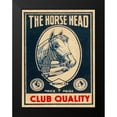 thumbnail image 2 of Phillumenart 19x24 Black Modern Framed Museum Art Print Titled - Horse Head Club Quality Matches, 2 of 5