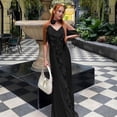 thumbnail image 5 of Sexy slit one-shoulder slim-fit bag hip skirt women‘s summer new ruffled dress women‘s sexy party dress club clothing Vestidos, 5 of 7