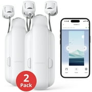 SwitchBot Curtain Rod 3, Smart Curtain Opener, Retrofit & Motorize Existing Curtains, Upgraded High-Performance Motor, 2 Pack