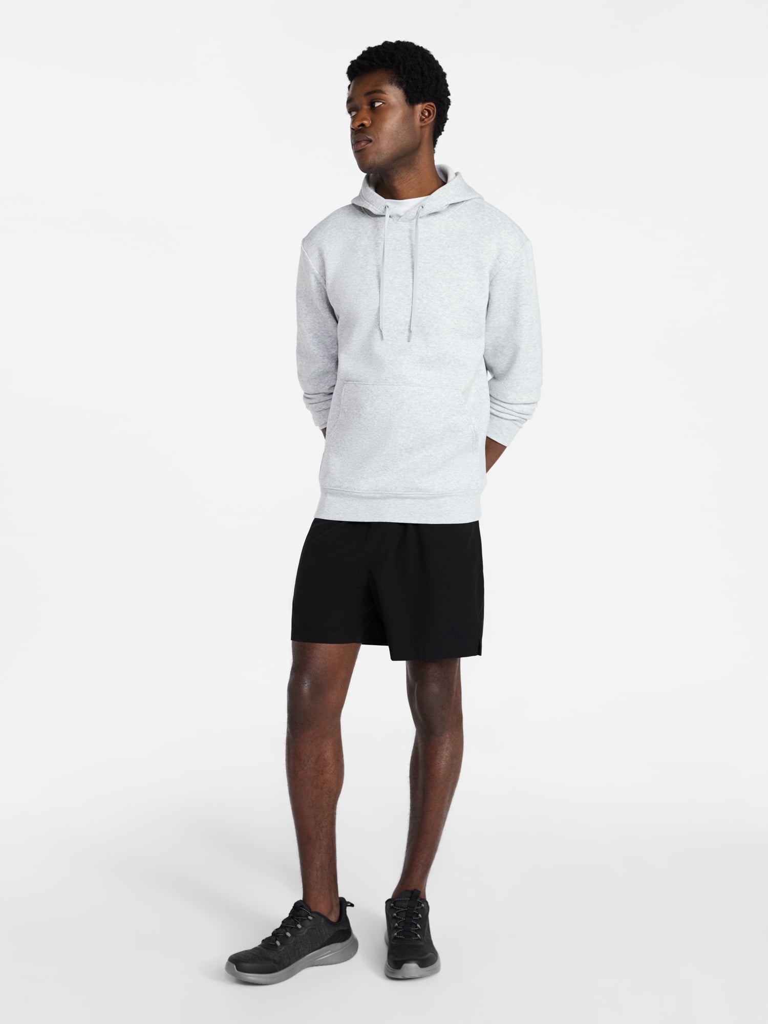 Athletic Works Men's and Big Men's Woven Running Shorts, 6" and 8" Inseams, Sizes XS-5XL