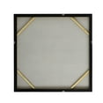 thumbnail image 5 of A&B Home Golden Sunshine Hand-Painted Framed Wall Art - 40"H x 40"W - Silver/Champagne, 5 of 5