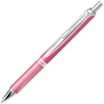 thumbnail image 4 of EnerGel Alloy Retractable Premium Liquid Gel Pen, (0.7mm) Metal Tip, Pink Barrel, Black Ink, 1PC Pack, 4 of 7