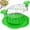 Green, variant on SURETIVIAN Chicken Shredder Tool Twist Large Chicken Breast Shredder with Brush&Fork, Visible Meat Shredder Machine, Strong Anti-Slip Strip, Ergonomic Handle, BPA Free, Suitable for Pork Beef Chicken