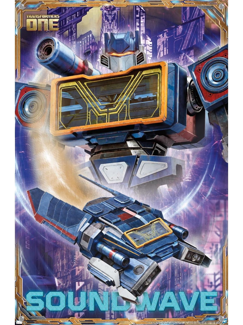 Hasbro Transformers: One - Soundwave Wall Poster with Push Pins