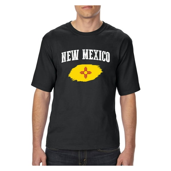 MmF - Big Men's T-Shirt, up to Tall Size 3XLT - New Mexico