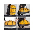 thumbnail image 2 of Ubon Travel Duffel Bag 4-Way Sports Gym Backpack With Shoe Compartment 45L Yellow, 2 of 6