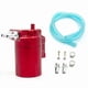 thumbnail image 1 of Lodenqc Universal Baffled Universal Aluminum Oil Catch Tank Can Reservoir Tank With 9mm 15mm Fittings And Oil Dipstick Lc101050, 1 of 1