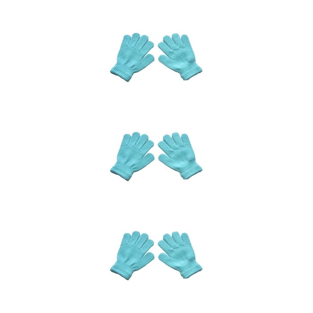 Qarigey 1 par de guantes para niños, accesorios de ropa para exteriores, para niños y niñas, cubiertas para calentar las manos, guante de Type1 NO1
