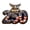 Pink, variant on US 250th Anniversary Commemorative Brooch 1776-2026 Historic Celebration Brooch US Patriotic Lapel Button Brooches Gift For Active Duty Military Collectors Patriot Veterans