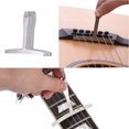 thumbnail image 4 of 9pcs Stainless Steel Understring Radius Gauge For Guitar Bass Setup Luthier Tool, 4 of 7